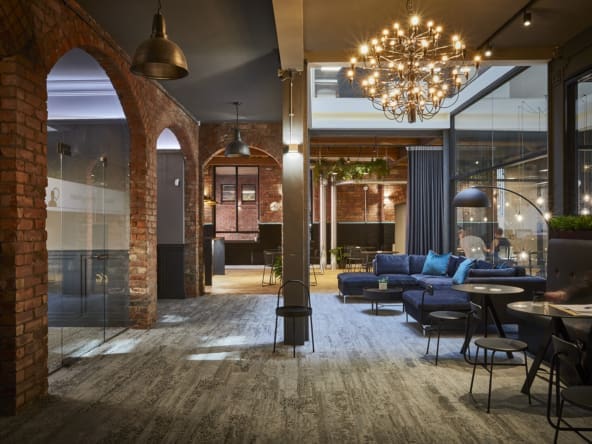 Coworking space at Jactin House in Manchester Ancoats by Colony